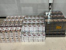 Bea Cukai Batam Gagalkan Penyelundupan Rokok Ilegal UFO Mind, HMind Jumbo dan HD Red Senilai Rp 1,12 Miliar