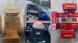 Bea Cukai Batam Gagalkan Penyelundupan Rokok Ilegal,  Mengetahui ada Rokok Ilegal Laporkan Kesini 087749144577